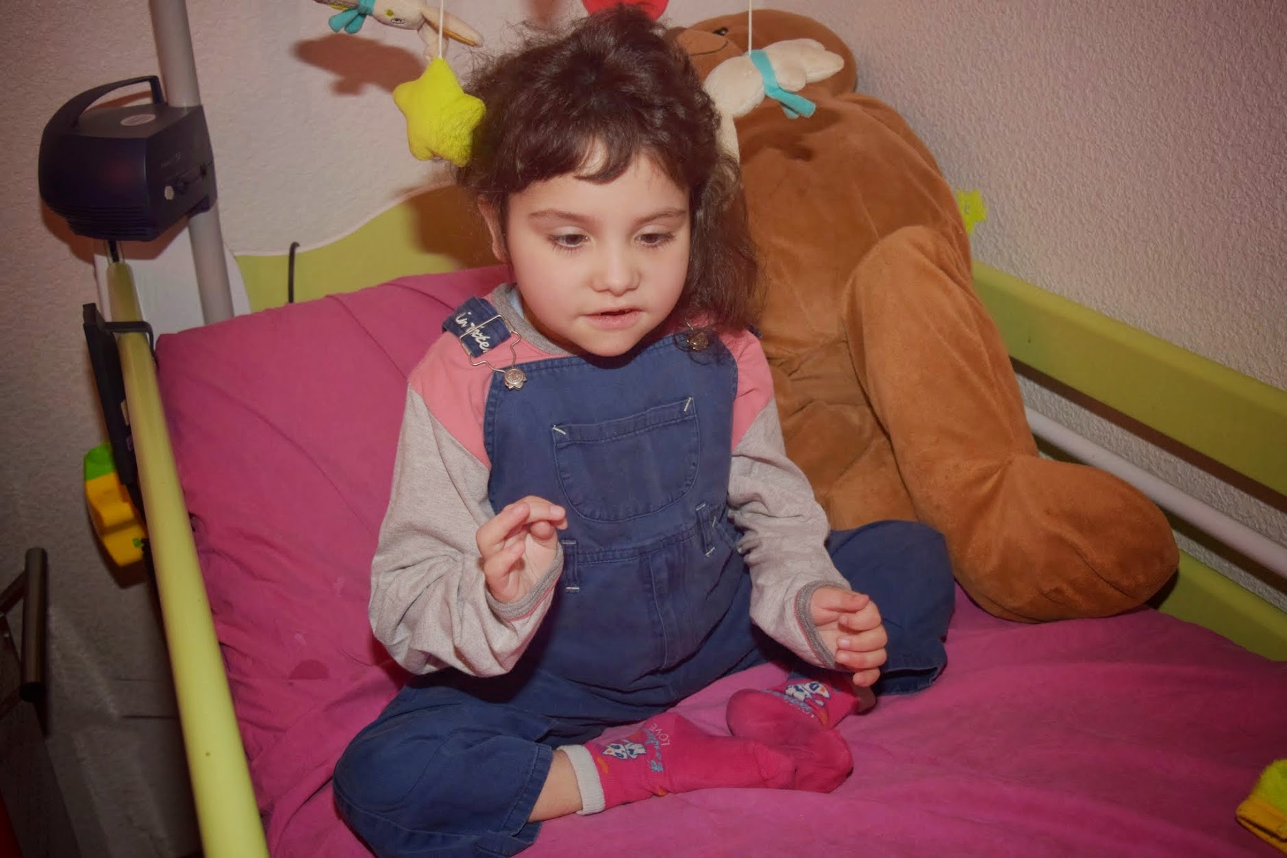 Dans son petit monde