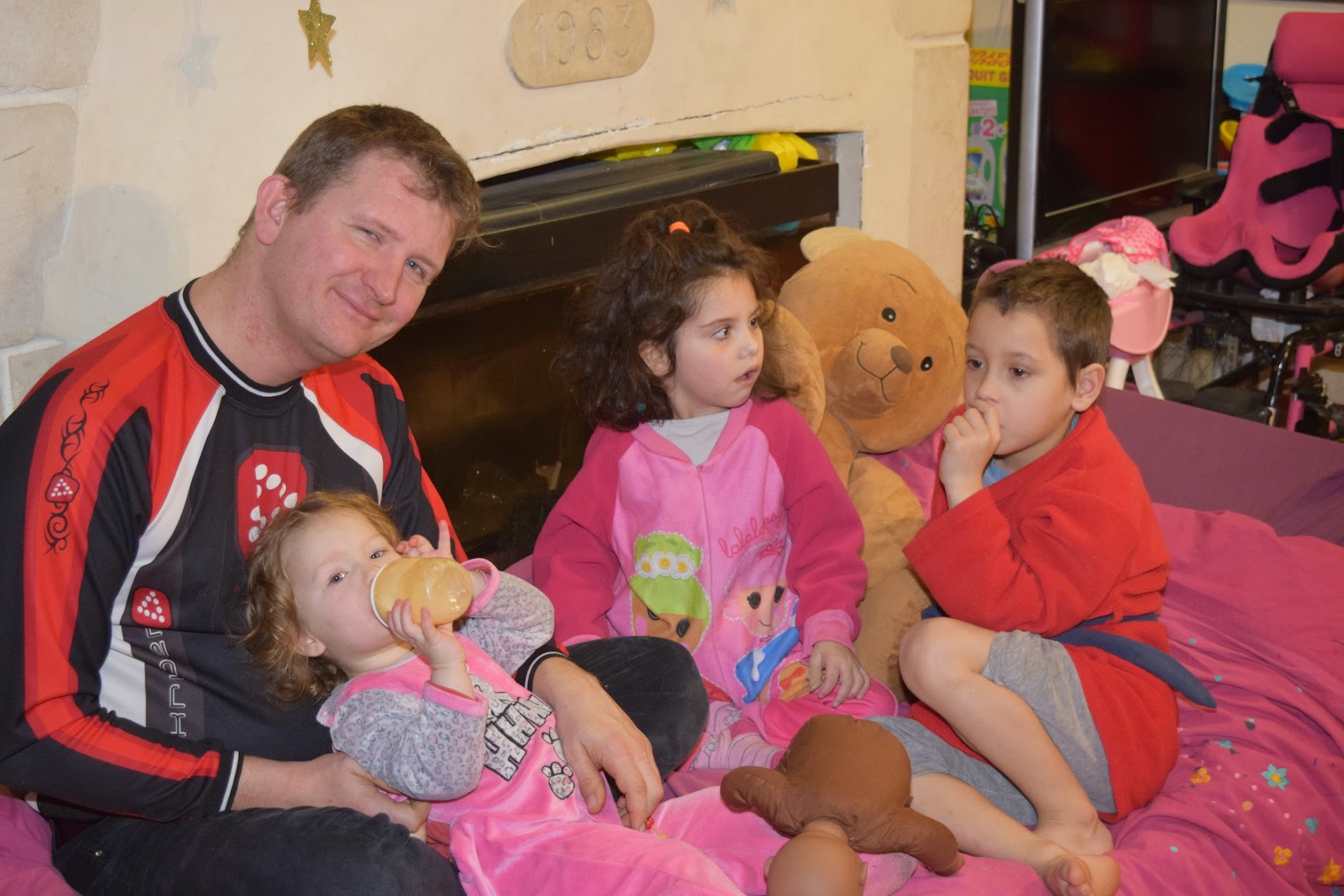 Un moment en famille pour le 31 Décembre