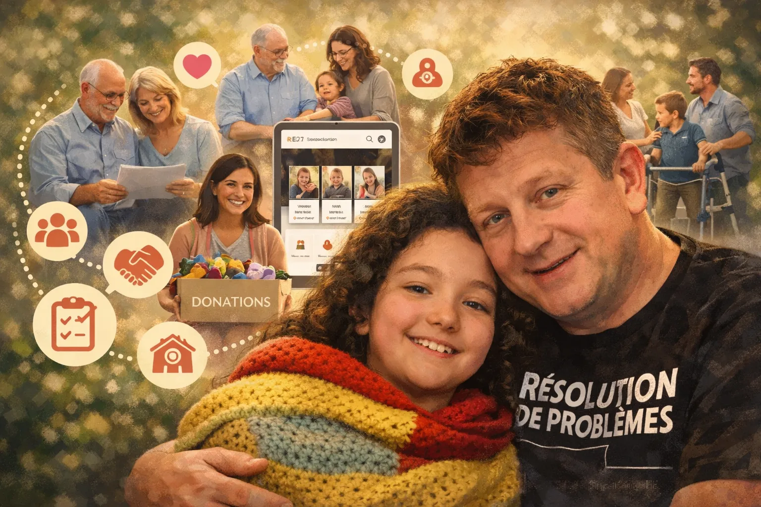 Pourquoi j’ai créé RE2T : un lien entre les familles, les associations et tous ceux qui veulent aider